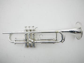 Trompet F. Besson Meha Diamond Logo, post war, verzilverd, Muziek en Instrumenten, Blaasinstrumenten | Trompetten, Ophalen of Verzenden
