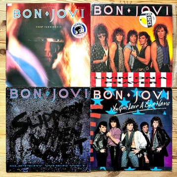 Bon Jovi - 4 great records from Bon Jovi (UK pressings) -, Cd's en Dvd's, Nieuw in verpakking
