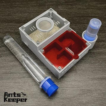 Ants Keeper Mierenboerderij met Vier Kamers en Nat-Droog Sch