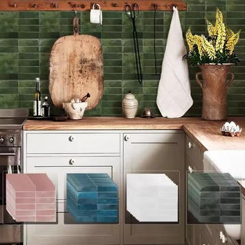 Peel en Stick Backsplash Tegels–3D Zelfklevend en Waterdicht, Verzenden, Nieuw