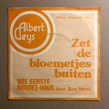 Ben Verni – Zet De Bloemetjes Buiten / Ons Eerste Rendez-Vou, Ophalen of Verzenden, Nieuw in verpakking