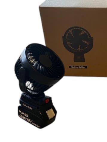 Ventilator zwart 18V ACTIE €15, Verzenden, Nieuw