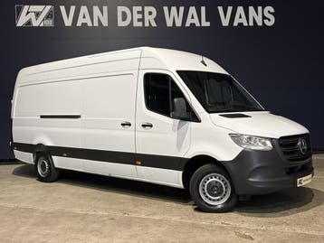 Zakelijke Lease |  Mercedes-Benz Sprinter 317 CDI 170pk L3H2, Stof, Gebruikt, Wit, Mercedes-Benz