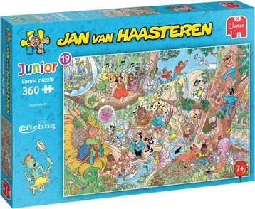 Jan Van Haasteren Junior 19 - Efteling Droomvlucht (360, Hobby en Vrije tijd, Denksport en Puzzels, Verzenden, Nieuw