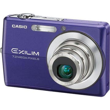 Casio Exilim EX-Z700 Digitale Compact Camera - Blauw, Verzenden, Zo goed als nieuw