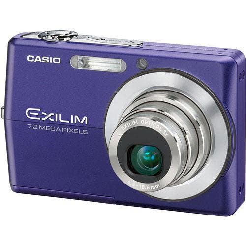 Casio Exilim EX-Z700 Digitale Compact Camera - Blauw, Audio, Tv en Foto, Fotocamera's Digitaal, Zo goed als nieuw, Verzenden