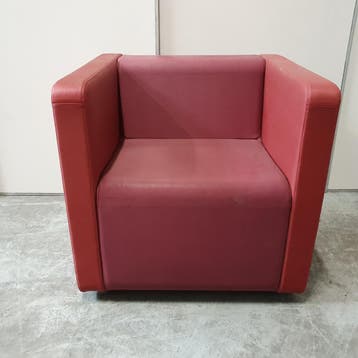 Ahrend Silverguard Loungebank loungestoel modules - 74x77x76, Huis en Inrichting, Banken | Bankstellen, Ophalen of Verzenden, Nieuw