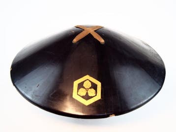 Japanse jingasa-helm - Jingasa met een geluksbrengend