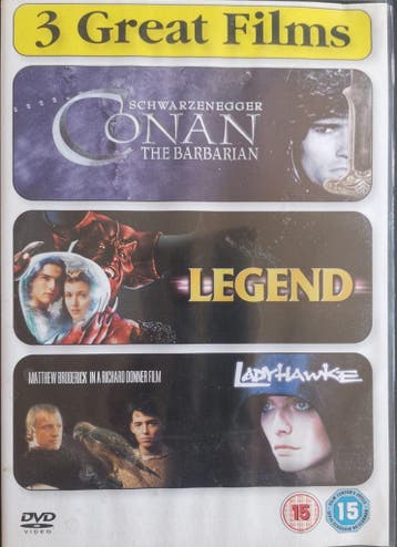 Conan + Legend + Lady Hawke, Vanaf 12 jaar, Verzenden, Zo goed als nieuw, Overige genres