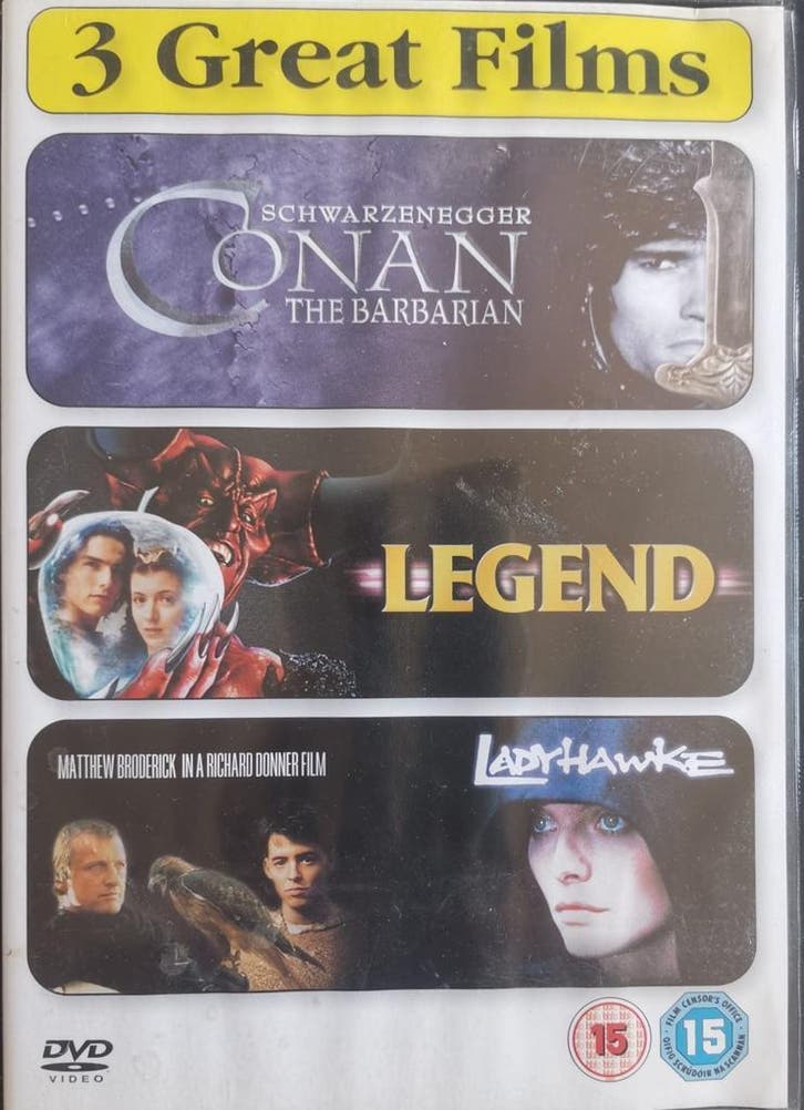 Conan + Legend + Lady Hawke, Cd's en Dvd's, Dvd's | Tv en Series, Zo goed als nieuw, Boxset, Overige genres, Vanaf 12 jaar, Verzenden
