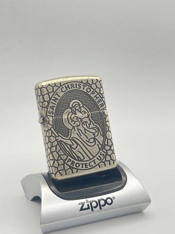 Zippo - Saint Christopher Protect Us Armor 360° MultiCut -, Nieuw