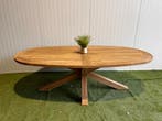 Nieuwe teakhouten tuintafel – 240x120 cm, Tuin en Terras, Nieuw, Ovaal, Teakhout