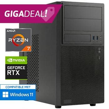 PC voor Foto- en 4K Videobewerking -  Ryzen 7 en Desktop PC, Computers en Software, Desktop Pc's, Nieuw