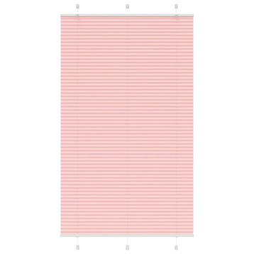 vidaXL Plissé rolgordijn 115x200cm stofbreedte 114,4cm, Verzenden, Nieuw, Roze