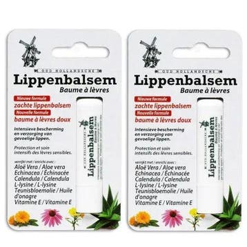 Oud Hollandsche Lippenbalsem - 2 stuks, Verzenden, Nieuw