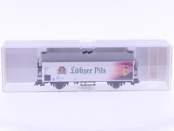 Schaal H0 Fleischmann 84 5320 K gesloten goederenwagen L..., Gelijkstroom, Fleischmann, Overige typen, Ophalen of Verzenden