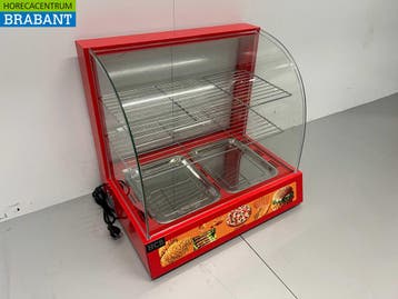 HCB Warmhoudvitrine 66 cm 230V Horeca, Ophalen of Verzenden, Nieuw in verpakking