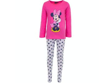 Kinderpyjama - Minnie Mouse - Roze/Grijs, Verzenden, Nieuw