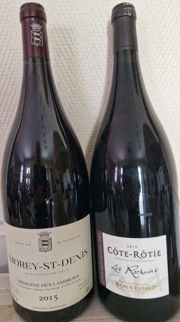 2015 Domaine des Lambrays Morey-St-Denis & 2015 Bonnefond, Nieuw