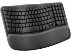 Logitech Wave Keys - Draadloos Ergonomisch Toetsenbord -, Computers en Software, Toetsenborden, Verzenden, Nieuw, Logitech