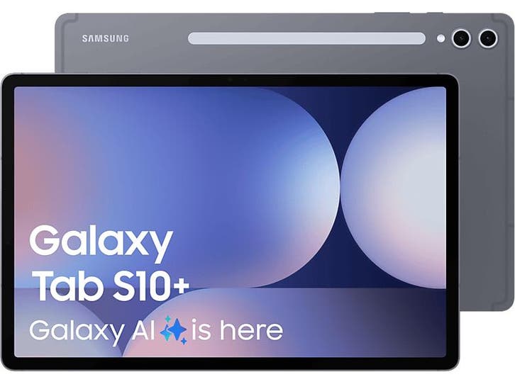 Samsung -  Galaxy Tab S10+ - 12.4 Inch 256 Gb  Wifi - Grijs, Computers en Software, Android Tablets, 12 inch, 256 GB, Wi-Fi, Nieuw
