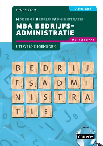 MBA Bedrijfsadministratie met resultaat 9789463173797, Boeken, Verzenden, Zo goed als nieuw