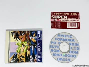 PC Engine - Super Cd-Rom - Mystic Formula + Spine, Verzenden, Gebruikt