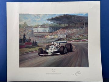 Williams - Alan Jones - 1980 - Print, Nieuw