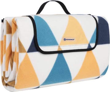 SONGMICS 200 x 200 cm XXL picknickkleed fleece, Verzenden, Nieuw