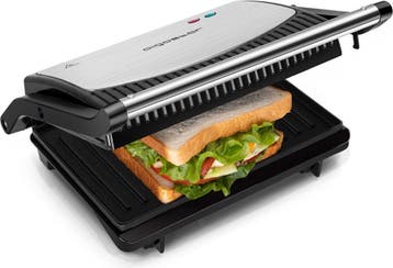 Tosti apparaat - Tosti ijzer - Contactgrill - Grill apparaat, Witgoed en Apparatuur, Contactgrills, Verzenden, Zo goed als nieuw
