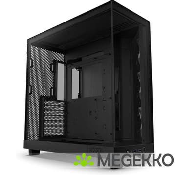 NZXT H6 Flow RGB Black, Computers en Software, Verzenden, Nieuw