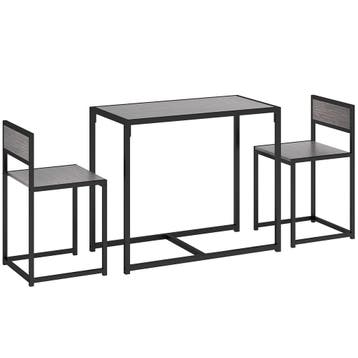 3-delige Bartafel Set Hoge Tafel Set 3-delig, 2 Stoelen, 1 T, Verzenden, Nieuw