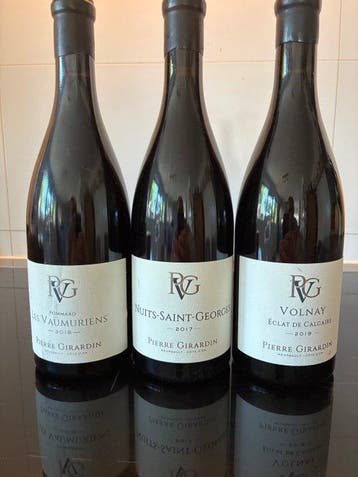 2018 Pierre Girardin, Pommard Les Vaumuriens 2019 Volnay, Verzamelen, Nieuw
