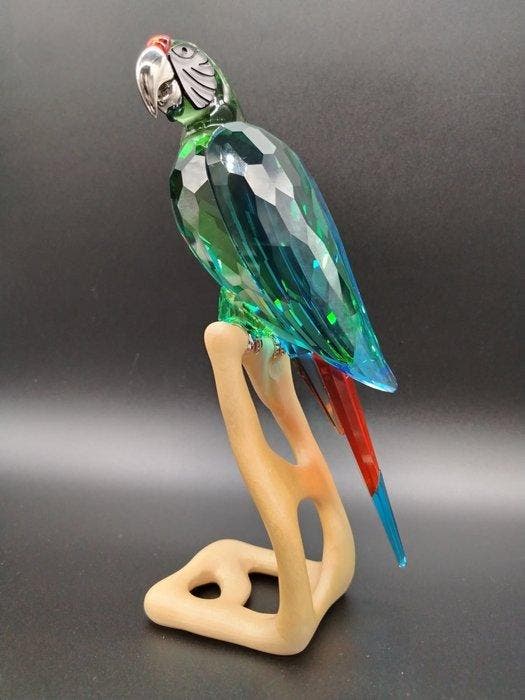Swarovski - Beeldje - Macaw - 685824 - Box + Certificate -, Antiek en Kunst, Curiosa en Brocante