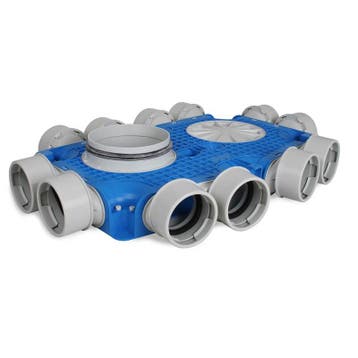 Vent-Axia Uniflexplus + instortverdeler 12x, Doe-het-zelf en Verbouw, Ventilatie en Afzuiging, Verzenden, Nieuw