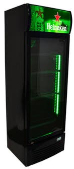 Heineken Bier XXL BlackLine koelkast €560,- INCL de BTW!, Zonder vriesvak, 200 liter of meer, Nieuw, 160 cm of meer