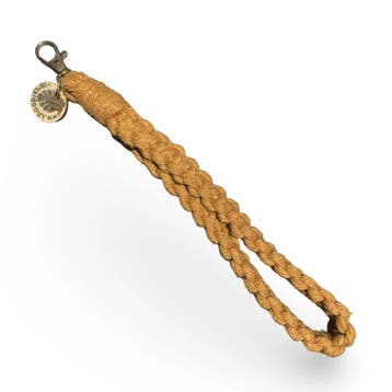 Macramé Pols Keycord - Squared - Katoen - Macramé -, Ophalen of Verzenden, Nieuw, Overige typen