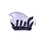 Zwart met witte Carnaval muts - Feesthoeden overig, Hobby en Vrije tijd, Verzenden, Nieuw