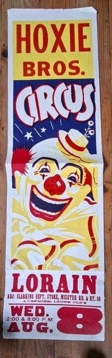 unknown - Vintage Circus poster - Hoxie bros ,lorain - jaren