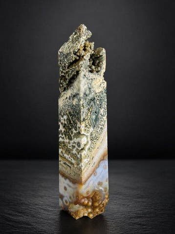 Hoogwaardige Ocean Jasper met 8e ader | Decoratieve en