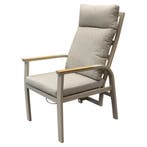 Kota dining tuinstoel verstelbaar latte aluminium, Tuin en Terras, Tuinstoelen, Ophalen of Verzenden, Nieuw