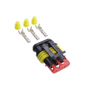 superseal connector set 3-pin (pins & seals included), Ophalen of Verzenden, Nieuw