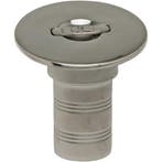 Dekvuldop Fuel met Verzonken Hendel 38mm Rvs, Ophalen of Verzenden, Nieuw