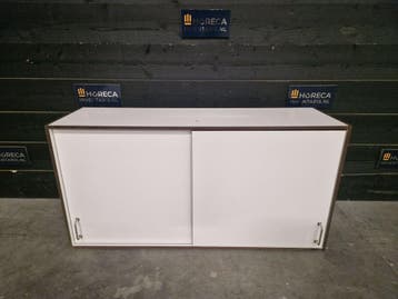 Wandkast | trespa | RVS | 120cm | horeca, Gebruikt, RVS Meubilair