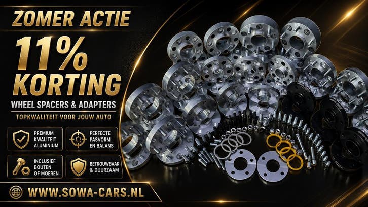 SPACERS SPOORVERBREDERS ADAPTERS OP MAAT — VOOR ELKE AUTO, Auto-onderdelen, Banden en Velgen, Nieuw, Verzenden