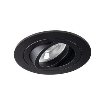 Kanlux - Inbouwspot rond kantelbaar en draaibaar mat zwart, Verzenden, Nieuw, Overige fittingen