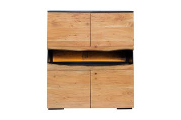 Highboard GRAND ACACIA 120 cm, acaciahout met natuurlijke, Ophalen of Verzenden, Nieuw