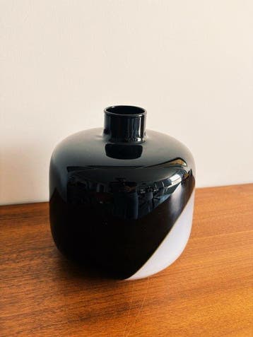 Iittala - Timo Sarpaneva - Vaas - blues - Glas