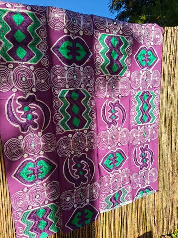 Obama machinale kente Ghana, Verzenden, Nieuw
