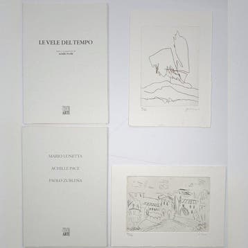 Achille Perilli/Achille Pace - LE VELE DEL TEMPO/SENZA